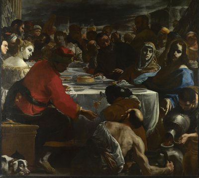 Wedding at Cana by Mattia Preti